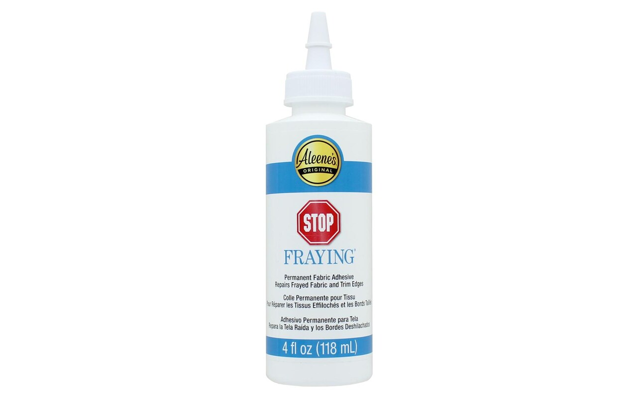 Aleene's Stop Fraying Fabric Glue 4oz Michaels